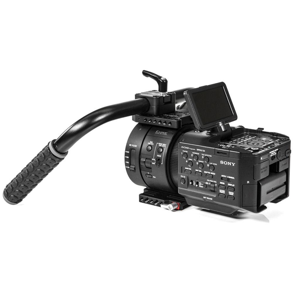 Wooden Camera Handlebar with Rubber Grip