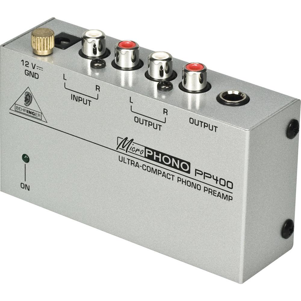 Behringer PP400 Ultra-Compact Phono Preamplifier