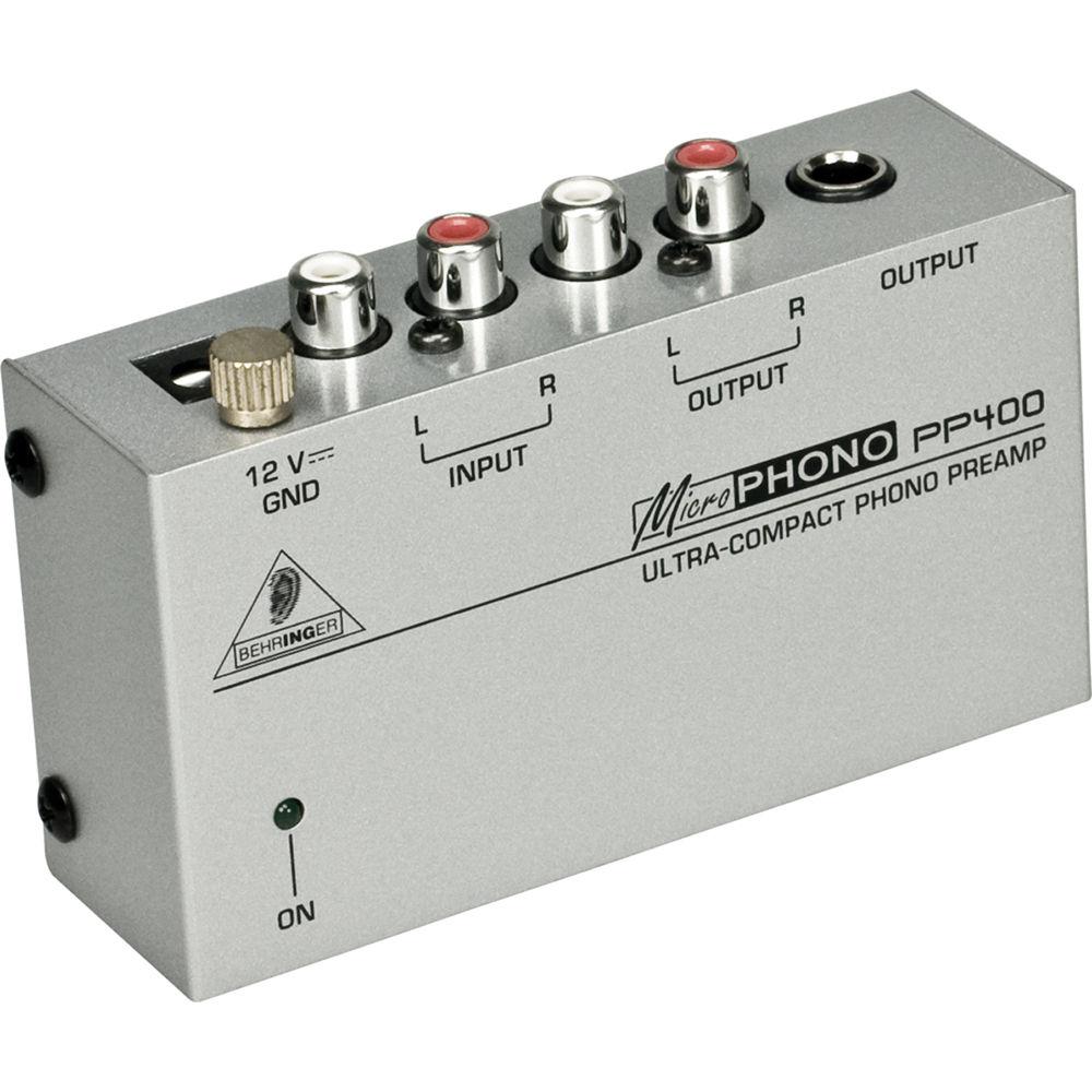 Behringer PP400 Ultra-Compact Phono Preamplifier