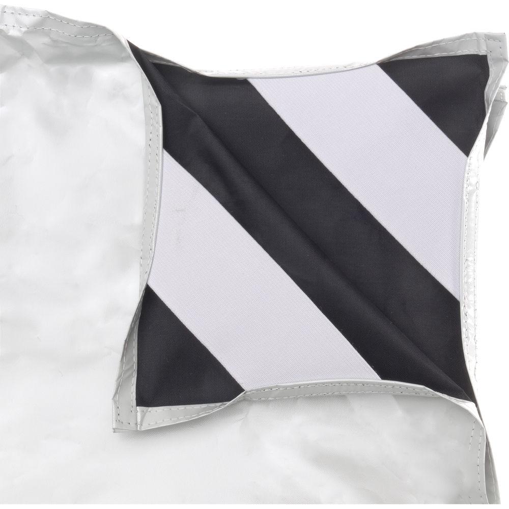 Chimera Pro Panel Fabric Kit - includes: 48x48" Aluminum Frame, 1 2 Diffusion, Black White Panels, Duffle Case