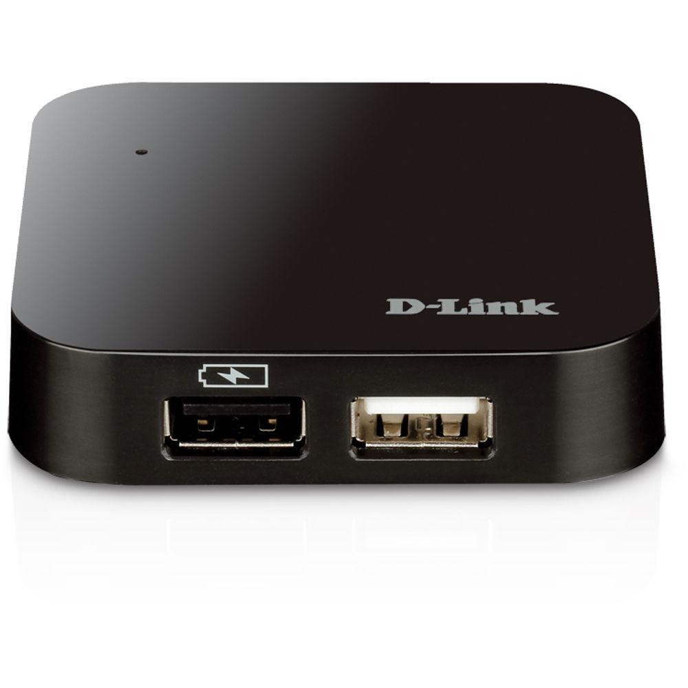 D-Link DUB-H4 Hi-Speed USB 2.0 4-Port Hub - WIN MAC