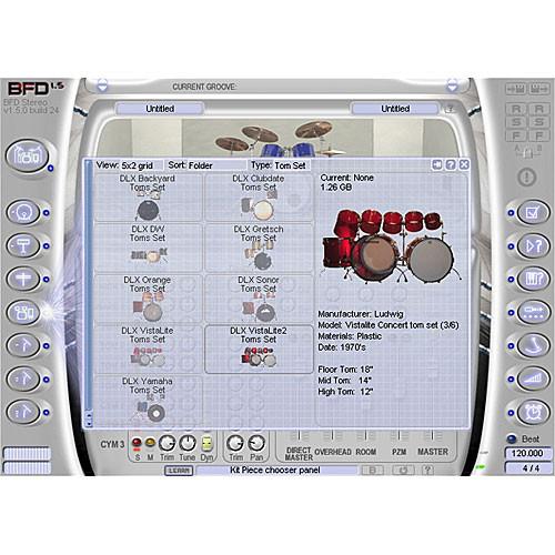 FXpansion BFD Deluxe Collection - Expansion Pack for BFD Virtual Acoustic Drum Player