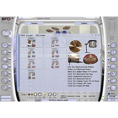 FXpansion BFD Deluxe Collection - Expansion Pack for BFD Virtual Acoustic Drum Player