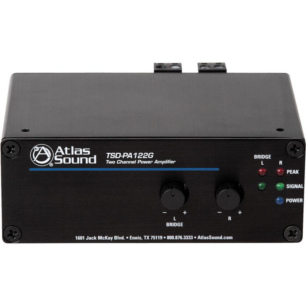 Atlas Sound Time Saving Devices TSD-PA122G 12W 2-Channel Power Amplifier