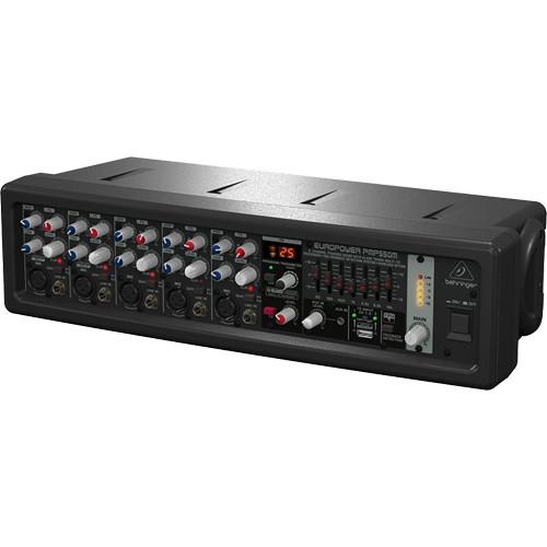Behringer Europower PMP550M 500-Watt 5-Channel Powered Rackmount Mixer