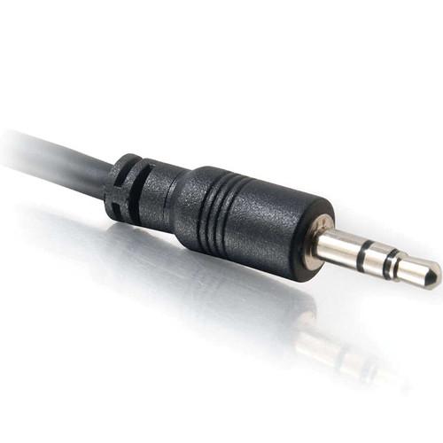 C2G CMG-Rated 3.5mm Stereo Audio Cable with Low Profile Connectors