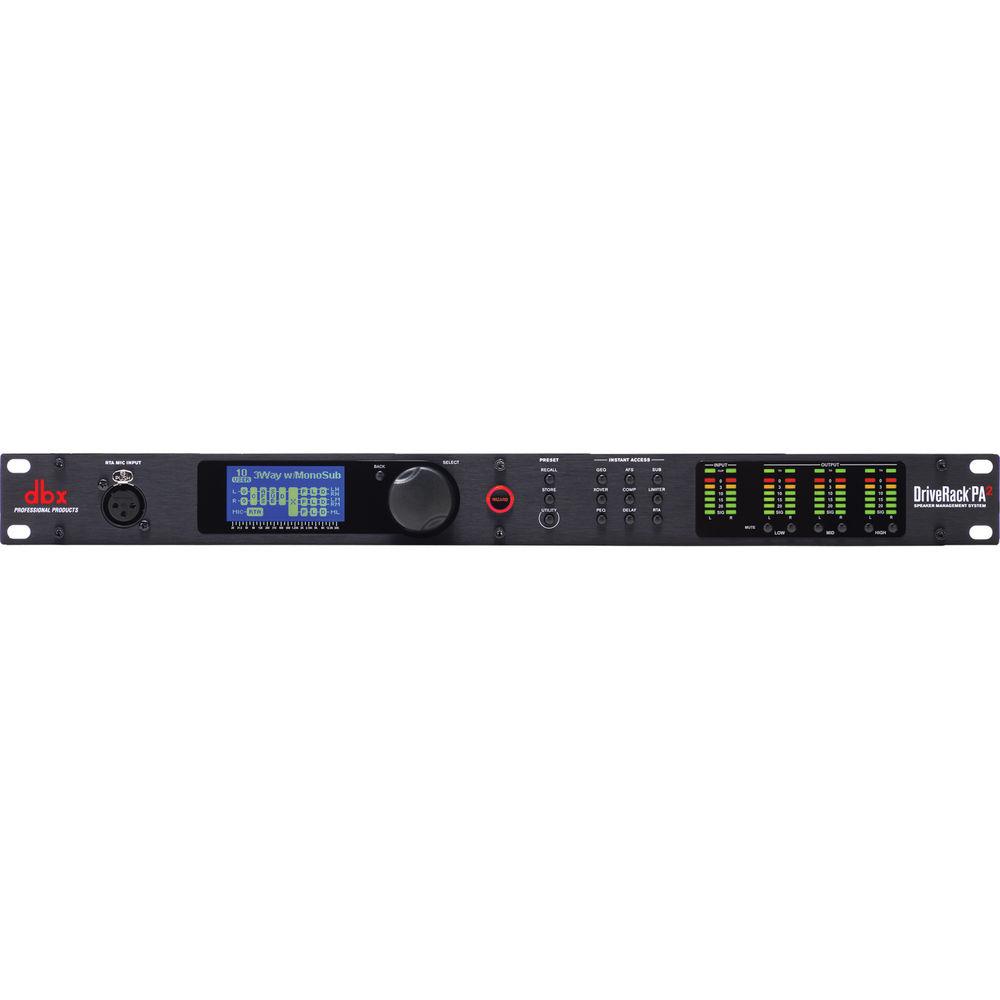 USER MANUAL dbx DriveRack PA2 Complete Loudspeaker Management | Search ...