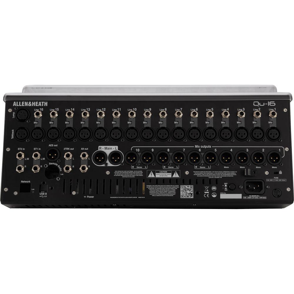 Decksaver Pro Cover for Allen & Heath QU 16 Digital Mixer