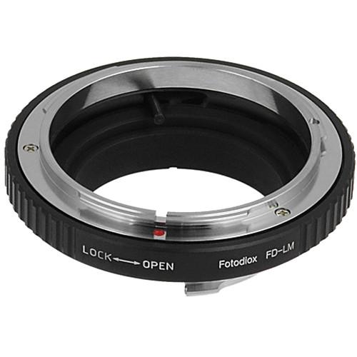 FotodioX Canon FD Pro Lens Adapter with Built-In Iris Control for Leica M-Mount Cameras
