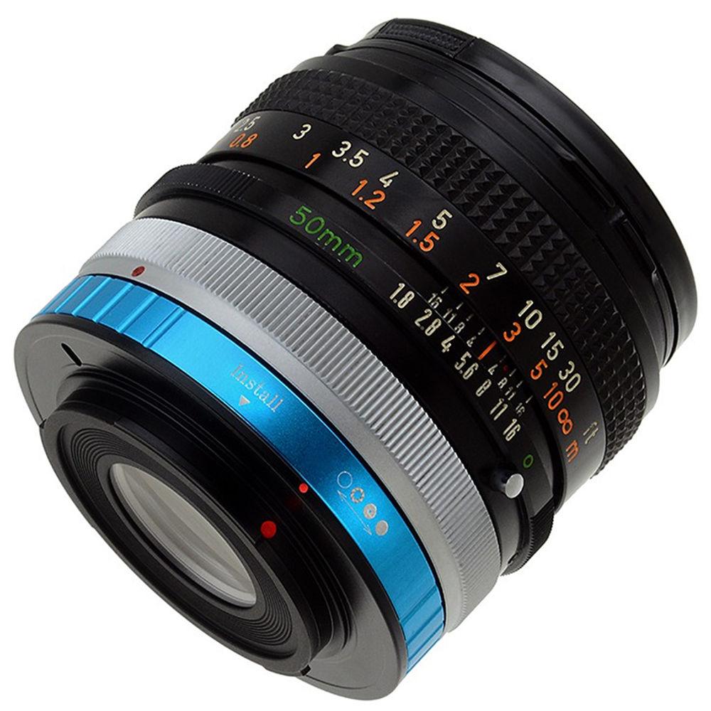 FotodioX Pro Lens Mount Adapter for Canon FD Lens to Nikon F Mount Camera