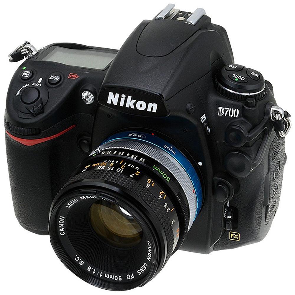 FotodioX Pro Lens Mount Adapter for Canon FD Lens to Nikon F Mount Camera