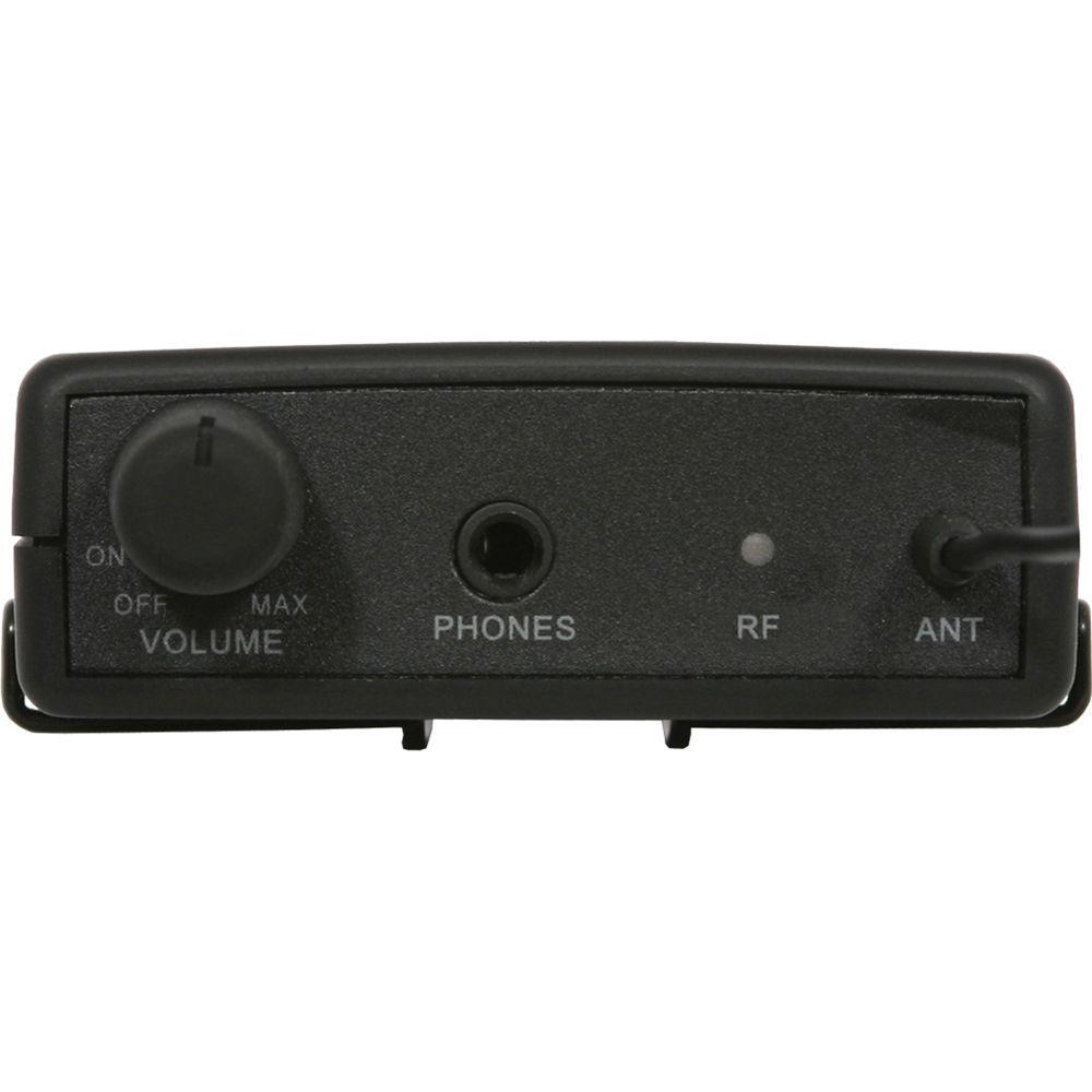 Galaxy Audio AS-1100-D Anyspot Wireless Personal Monitor with Single Driver Ear Buds & Case