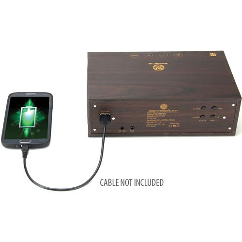 GOgroove BlueSYNC TYM Bluetooth Speaker with Integrated Alarm Clock