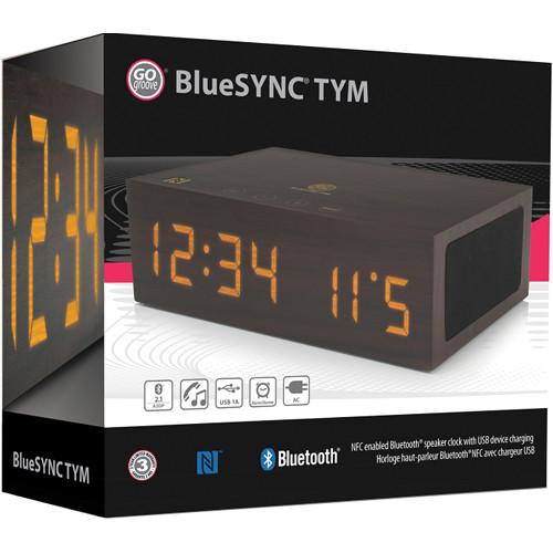 GOgroove BlueSYNC TYM Bluetooth Speaker with Integrated Alarm Clock