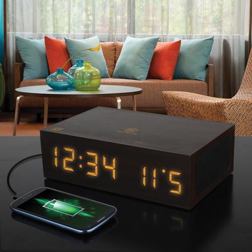 GOgroove BlueSYNC TYM Bluetooth Speaker with Integrated Alarm Clock