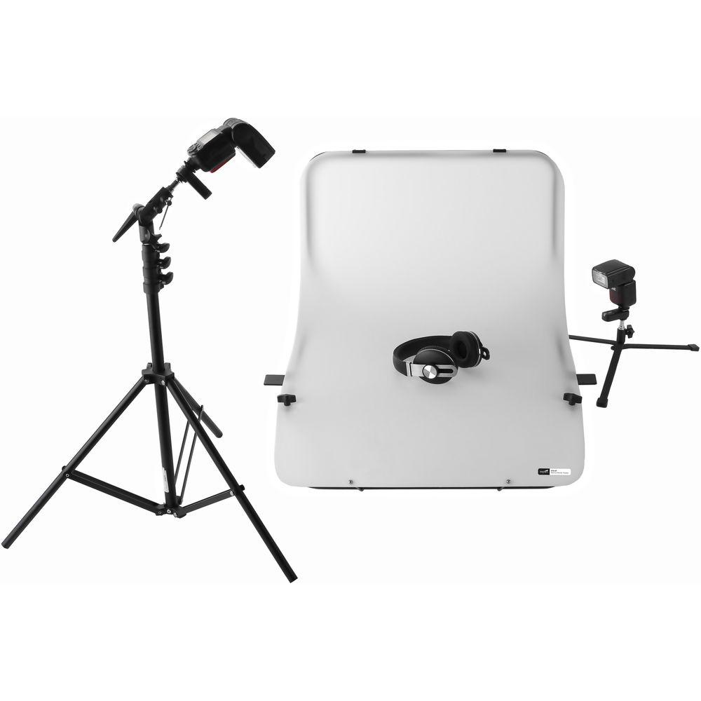Impact Desktop Shooting Table with 24 x 36" Translucent Plexiglass Sheet