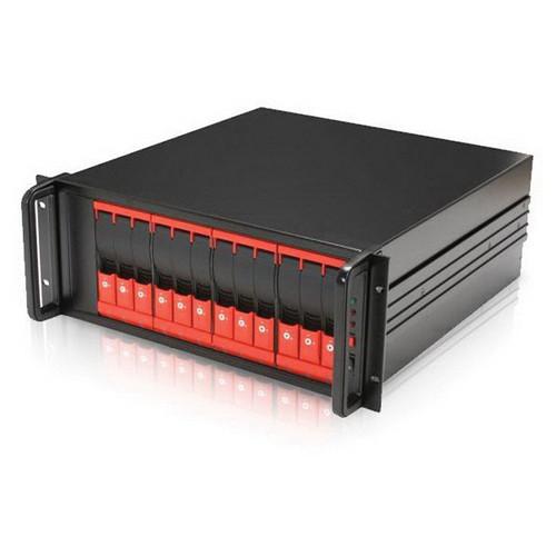 iStarUSA 4U 12-Bay SATA Multi-Lane SFF8470 JBOD Trayless Chassis