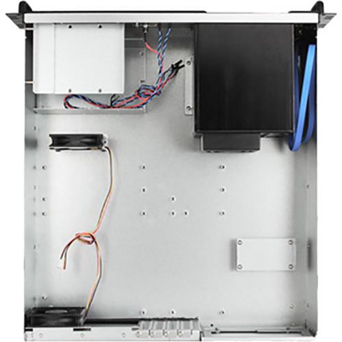 iStarUSA D-350HN-T 3 RU Compact 5 x 3.5" Bay Trayless Hotswap microATX Rackmount Chassis