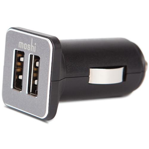 Moshi revolt duo Dual-Port Car Charger with Lightning Cable
