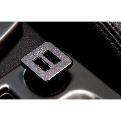 Moshi revolt duo Dual-Port Car Charger with Lightning Cable