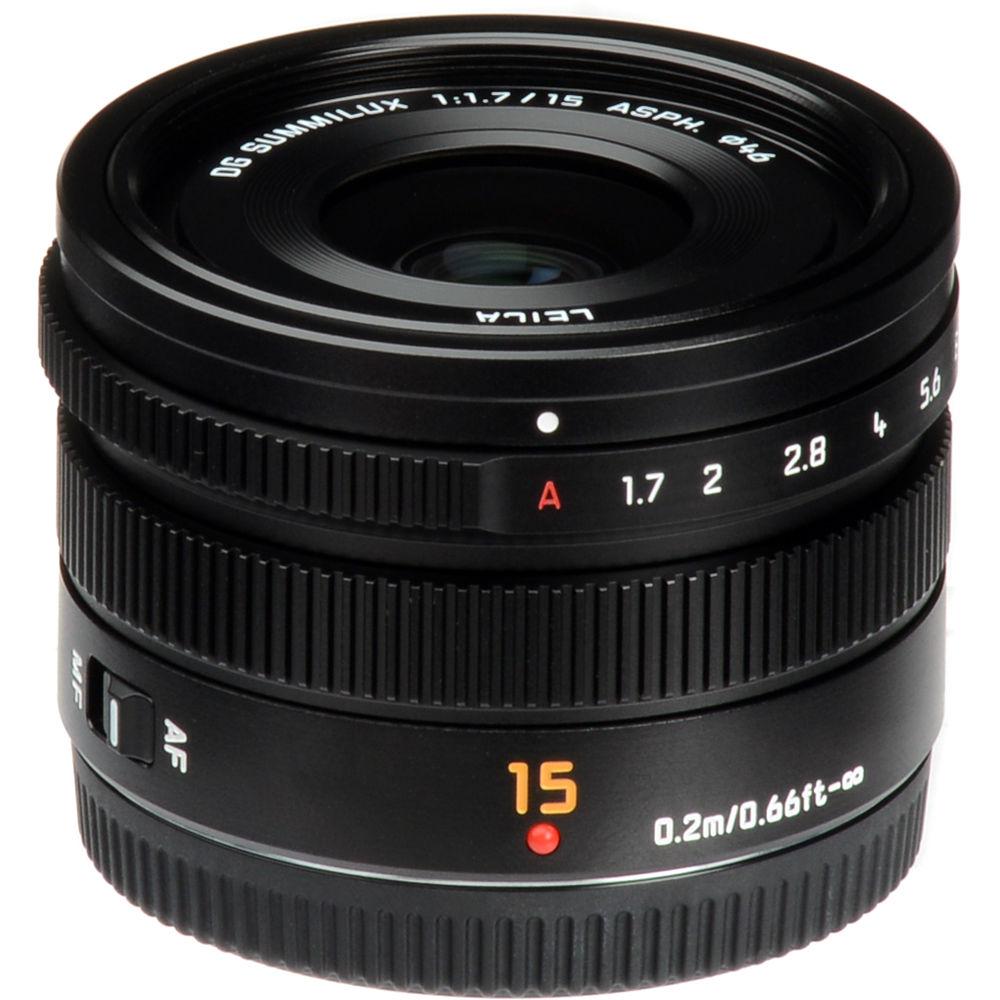 Panasonic Leica DG Summilux 15mm f 1.7 ASPH. Lens