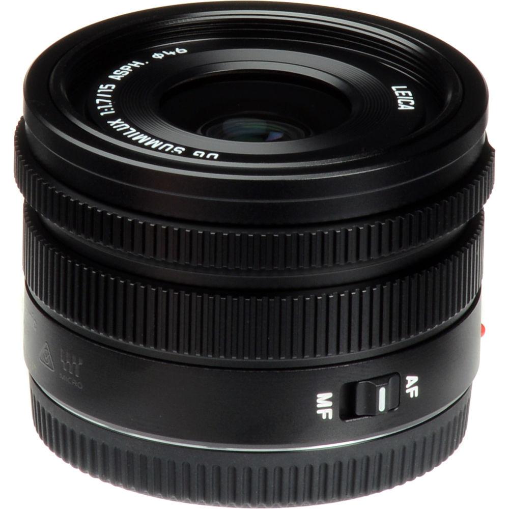 Panasonic Leica DG Summilux 15mm f 1.7 ASPH. Lens