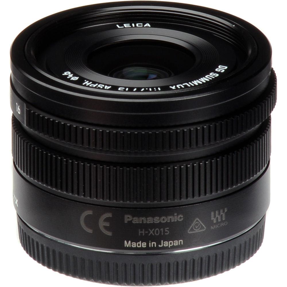 Panasonic Leica DG Summilux 15mm f 1.7 ASPH. Lens