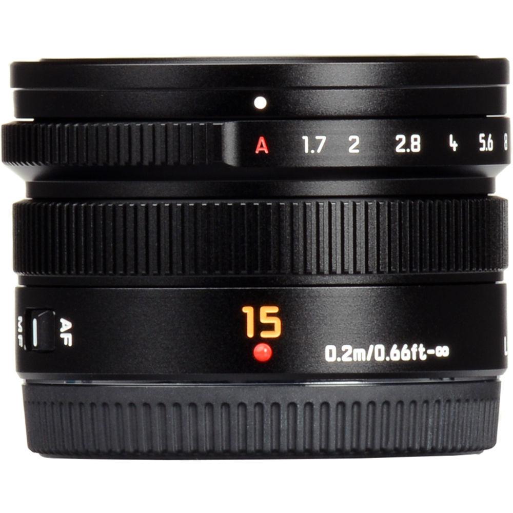 Panasonic Leica DG Summilux 15mm f 1.7 ASPH. Lens
