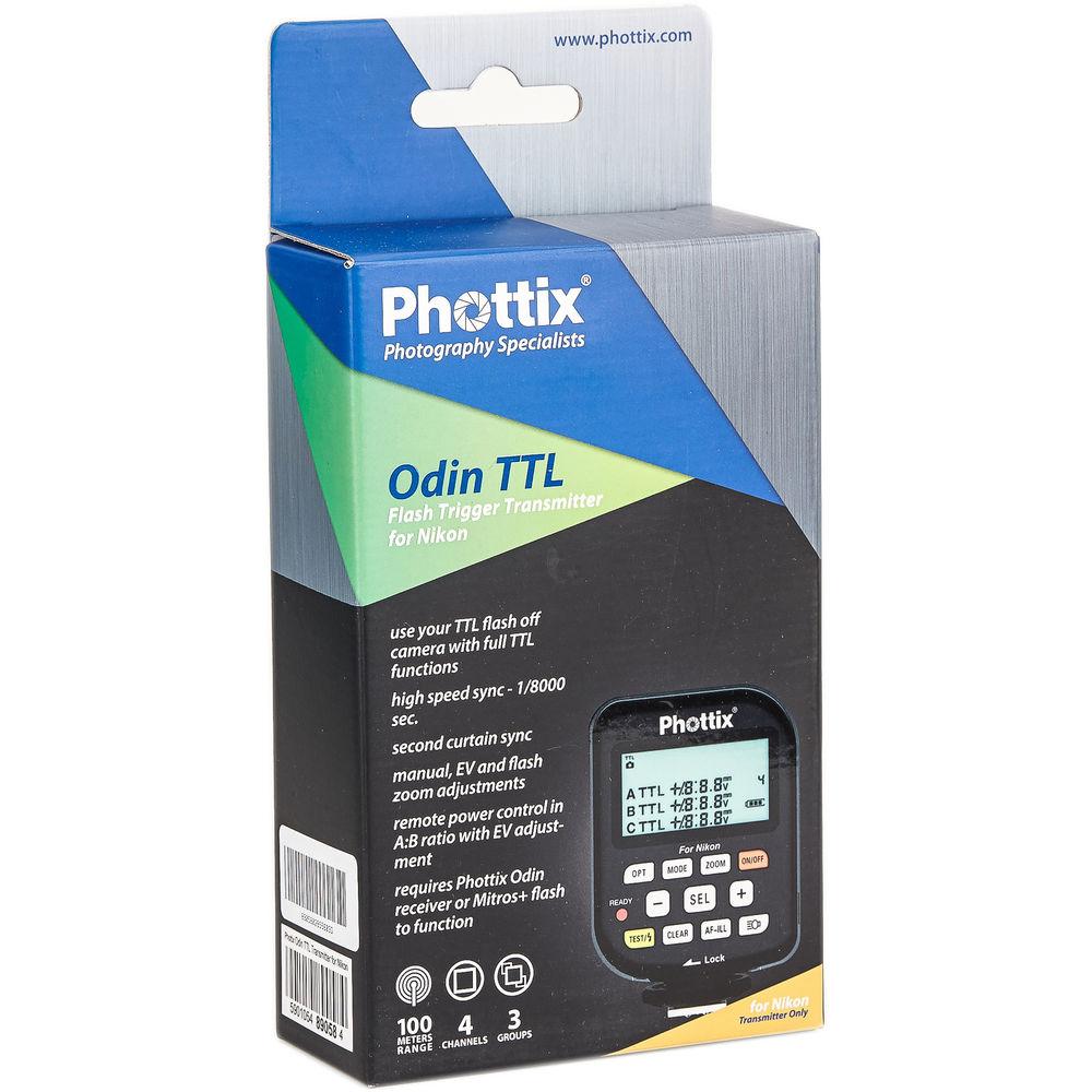 Phottix Odin TCU TTL Flash Trigger Transmitter for Nikon