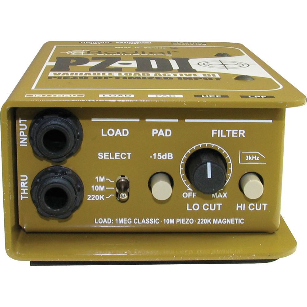 Radial Engineering PZ-DI Orchestral Instrument DI