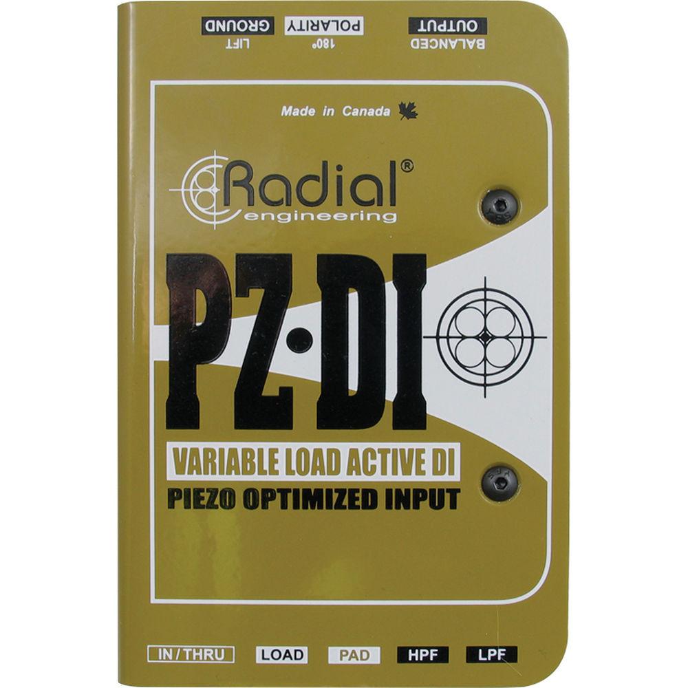 Radial Engineering PZ-DI Orchestral Instrument DI