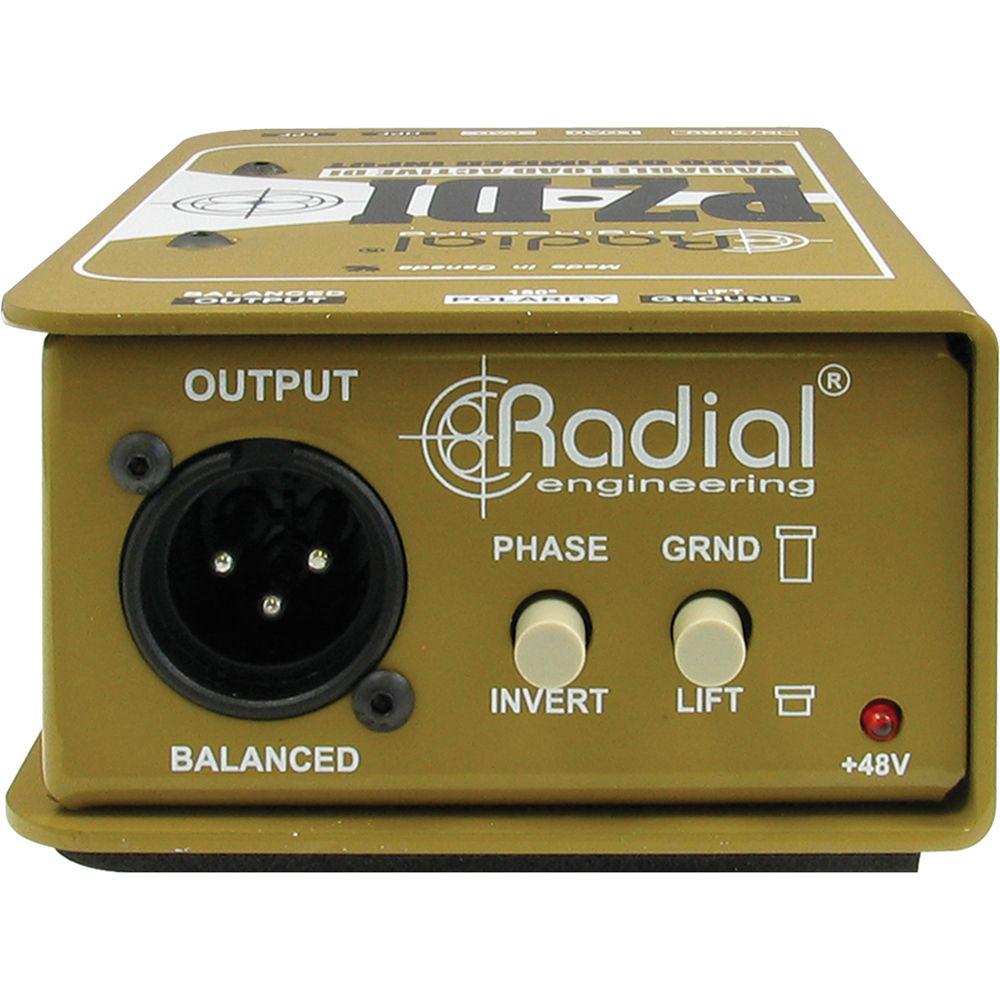 Radial Engineering PZ-DI Orchestral Instrument DI
