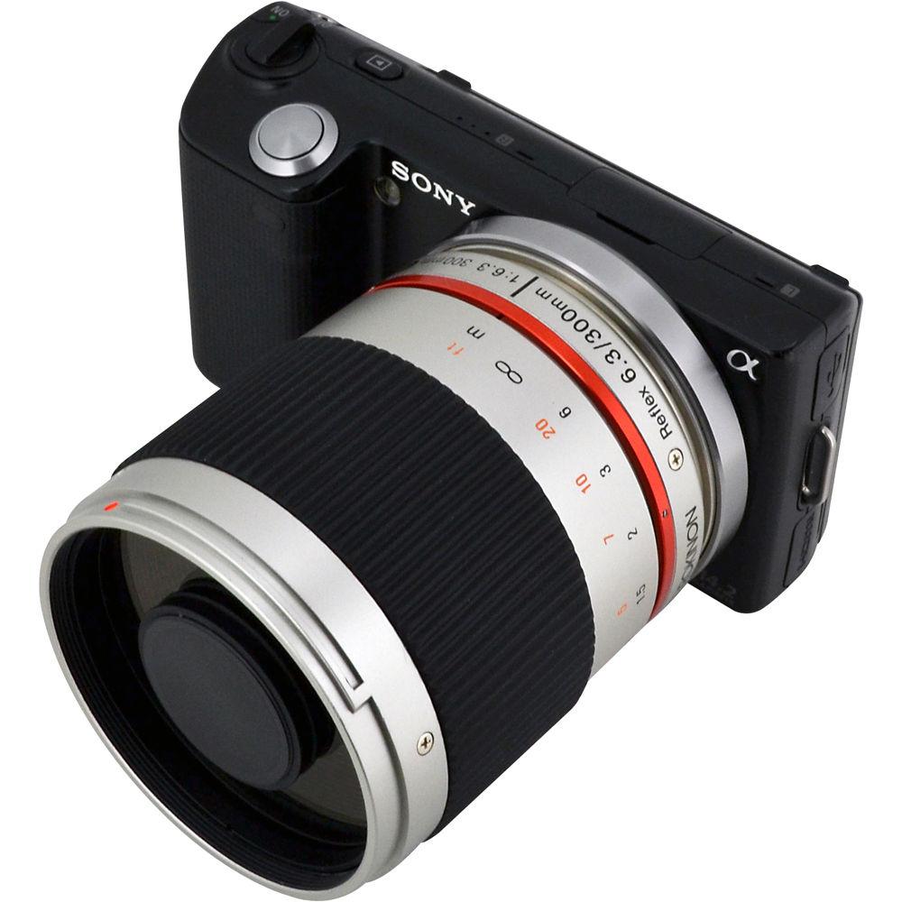 Rokinon Reflex 300mm f 6.3 ED UMC CS Lens for Sony E Mount