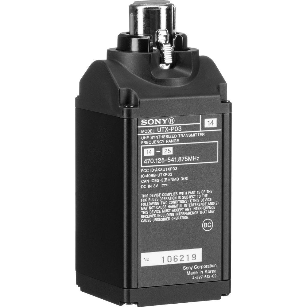 Sony UTX-P03 Plug-On Transmitter