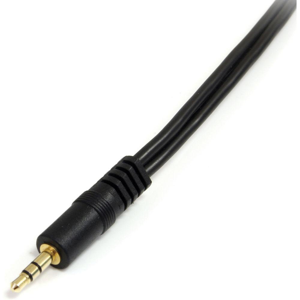 StarTech 3.5mm Male to 2x 3.5mm Female Stereo Splitter Cable