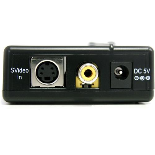 StarTech VID2HDCON Composite & S-Video to HDMI Converter with Audio