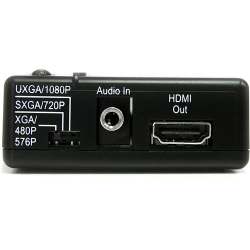 StarTech VID2HDCON Composite & S-Video to HDMI Converter with Audio