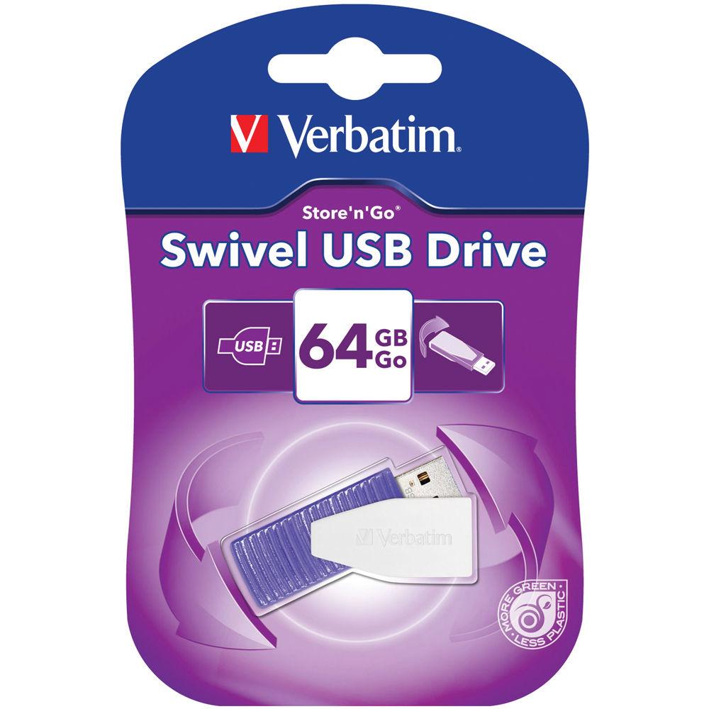 Verbatim 64GB Swivel Store 