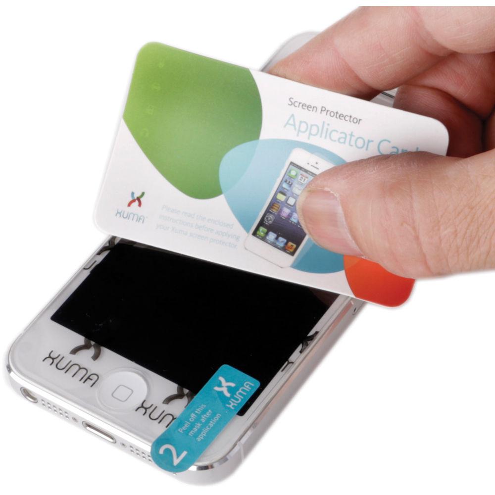 Xuma Anti-Glare Screen Protector Kit for iPhone 5 5s 5c SE