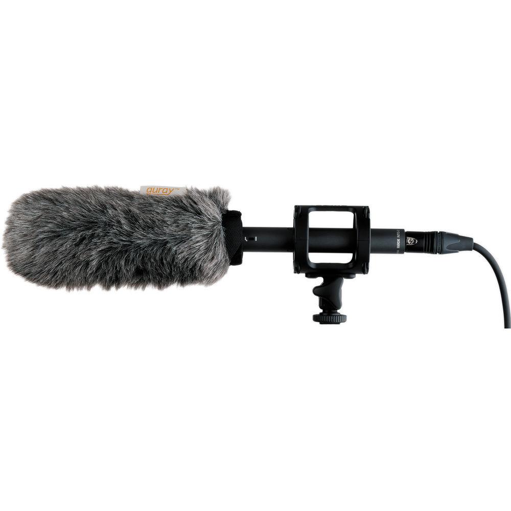 Auray WSR-2216 Stuffed Rabbit Windscreen for Shotgun Microphones -