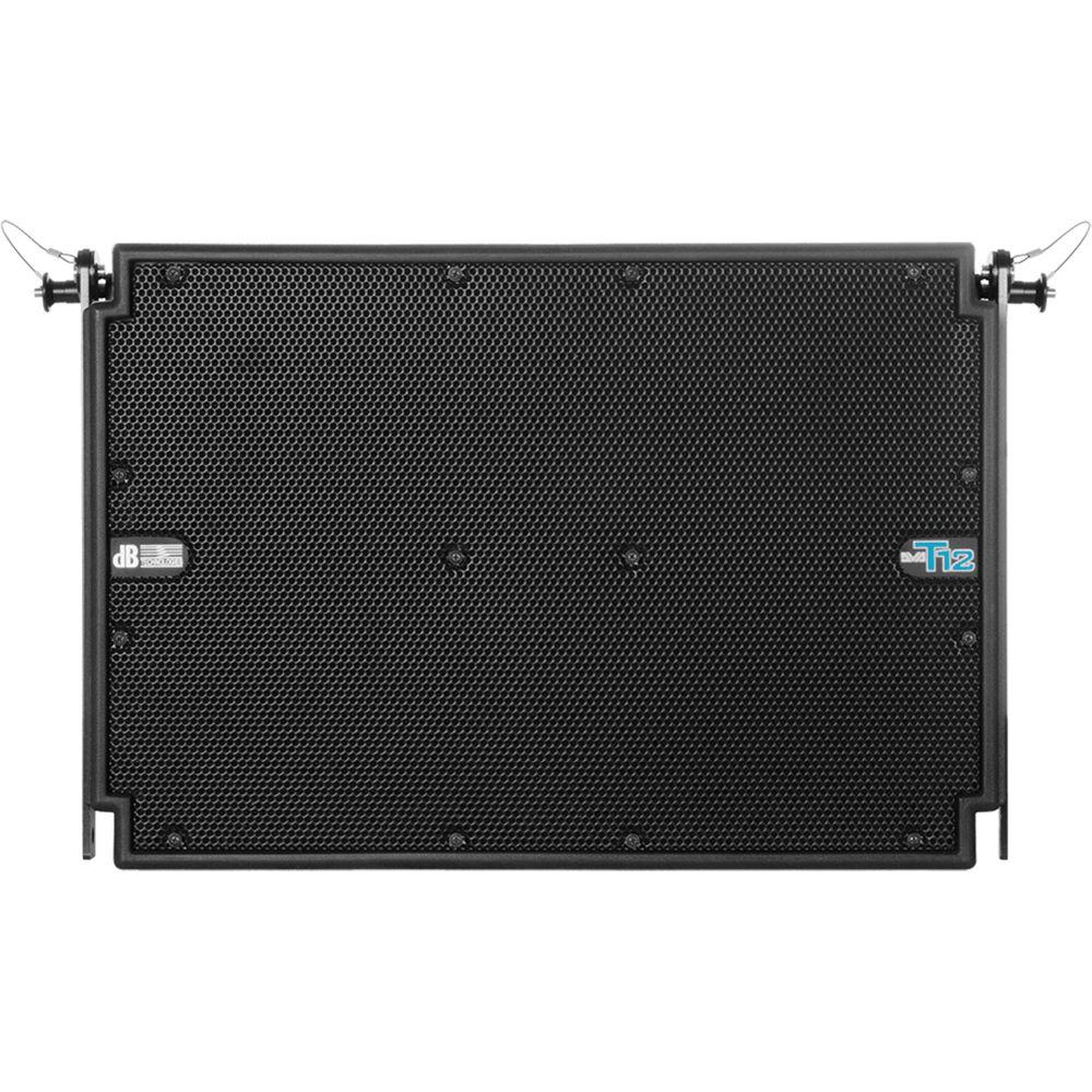 dB Technologies DVA T12 12" x 6.5" x 1" 1500 Watt Active Line Array Module