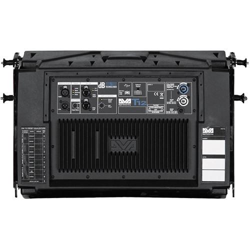 dB Technologies DVA T12 12" x 6.5" x 1" 1500 Watt Active Line Array Module