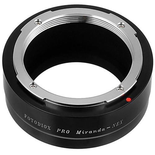 FotodioX Adapter for Miranda Lens to Sony NEX Mount Camera
