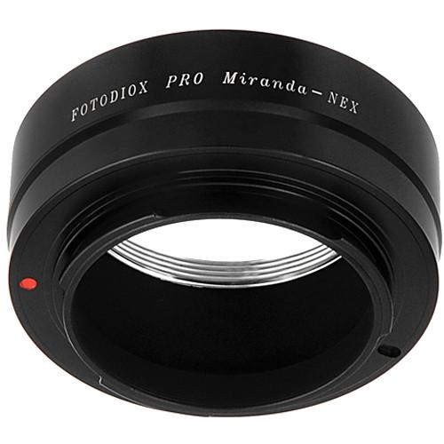 FotodioX Adapter for Miranda Lens to Sony NEX Mount Camera