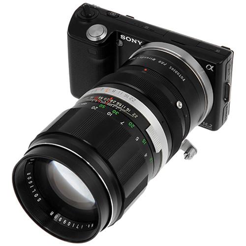 FotodioX Adapter for Miranda Lens to Sony NEX Mount Camera