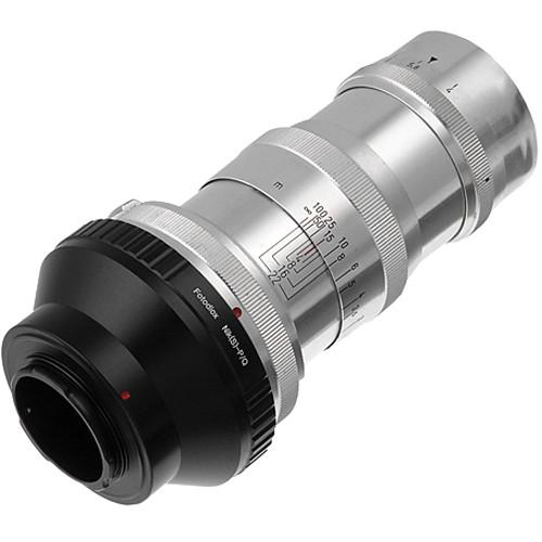 FotodioX Adapter for Nikon Contax RF S-series Mount Lenses to Pentax Q Mount Mirrorless Cameras