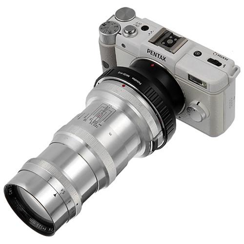 FotodioX Adapter for Nikon Contax RF S-series Mount Lenses to Pentax Q Mount Mirrorless Cameras