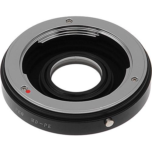 FotodioX Pro Lens Mount Adapter for Minolta MC MD Lens to Pentax K Mount Camera
