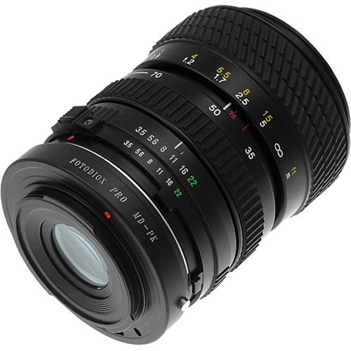 FotodioX Pro Lens Mount Adapter for Minolta MC MD Lens to Pentax K Mount Camera