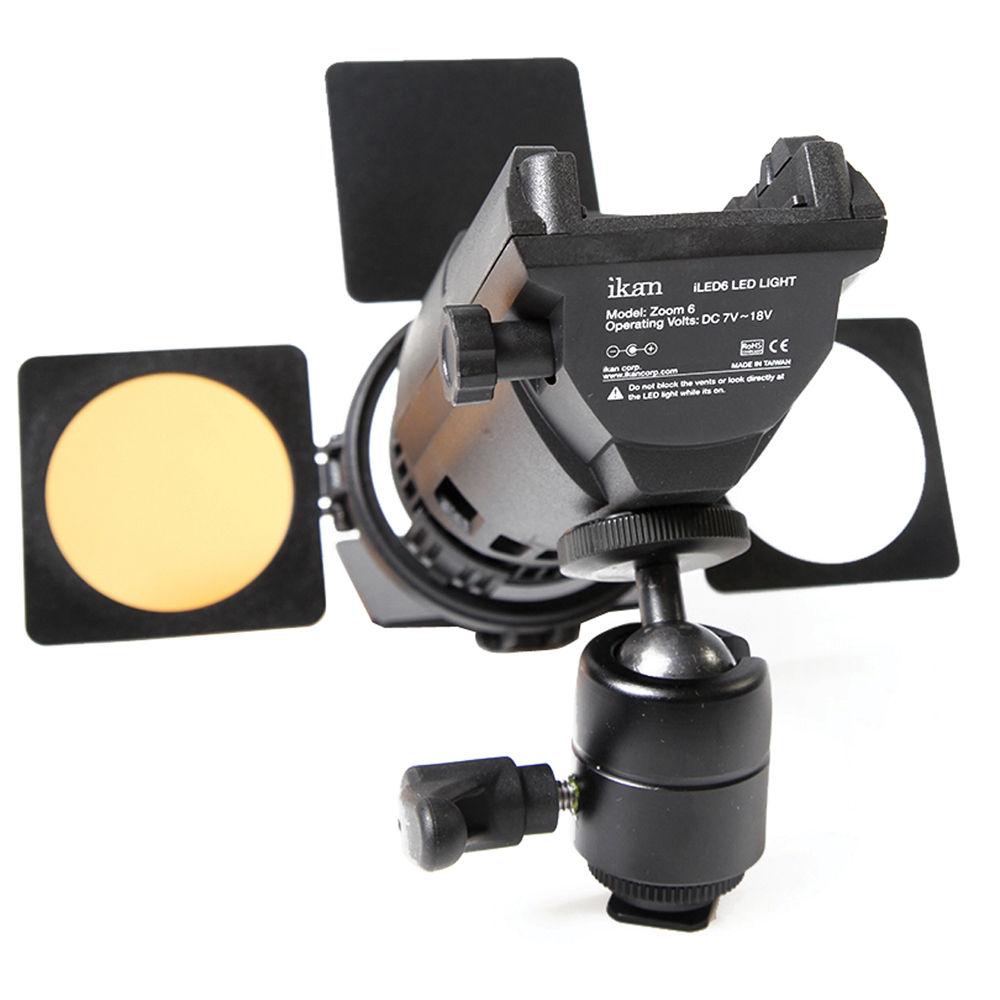 ikan iLED6 Zoom ENG LED On-Camera Light